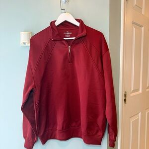 Grand Slam Red Half Zip Pullover Golf Men’s Large